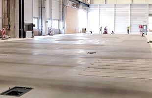 Daimler (Sindelfingen), Beton aus Rheorapid