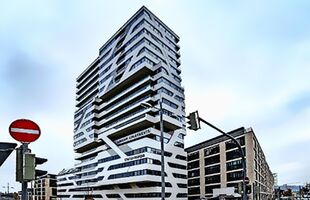 Cloud No 7, Hotel- u. Wohnturm in Stuttgart